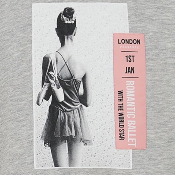 🎉Last one left  🎉Zara Ballerina Hoodie - Picture 2 of 3